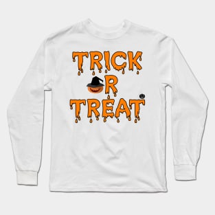 Trick or treat spooky halloween season 2022 Long Sleeve T-Shirt